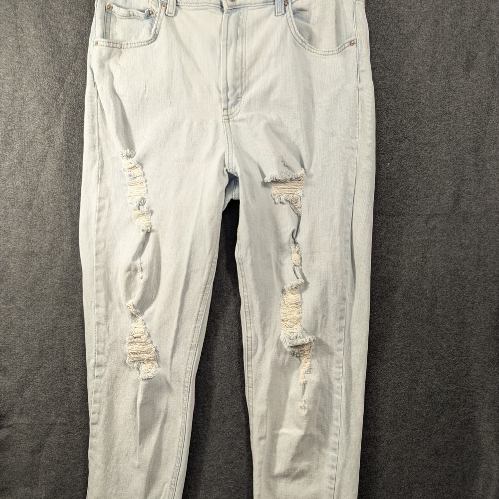 Wild‎ Fable Boyfriend Blue Distressed Denim